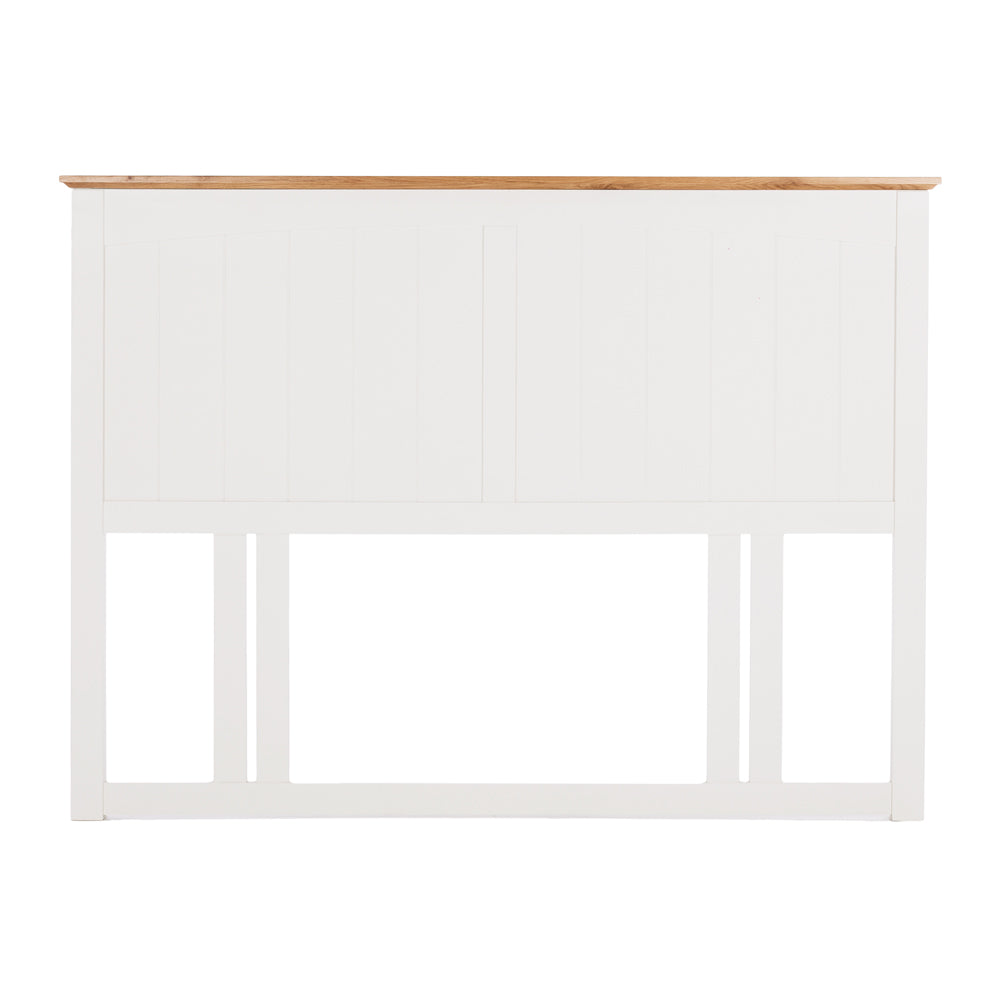 Hudson White Headboard - Queen