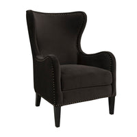 Artwood Mischa Armchair - Dark Brown Velvet