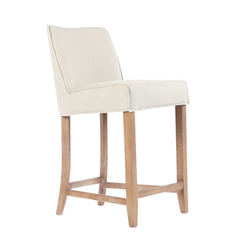 Pavia Barstool - Curved - Natural