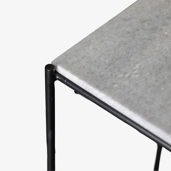 Calypso Iron and Marble Console