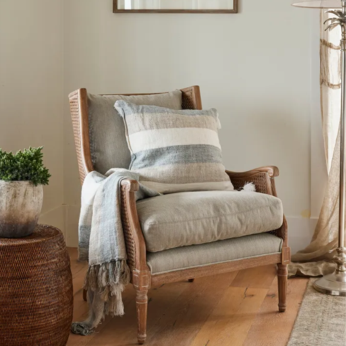 Chianti Armchair Herringbone Greenslades Furniture