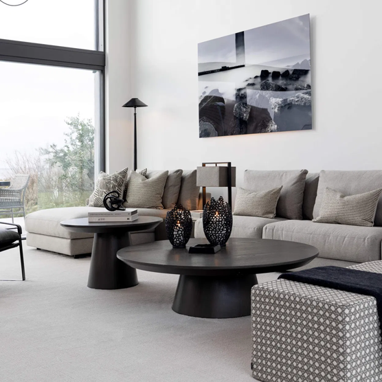 Artwood Cloud Coffee Table - 120cm - Black