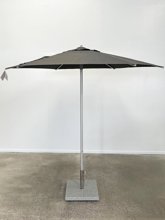 Greenslades Cocoa 'Pop Up' Outdoor Umbrella - 2.5m Round - Charcoal