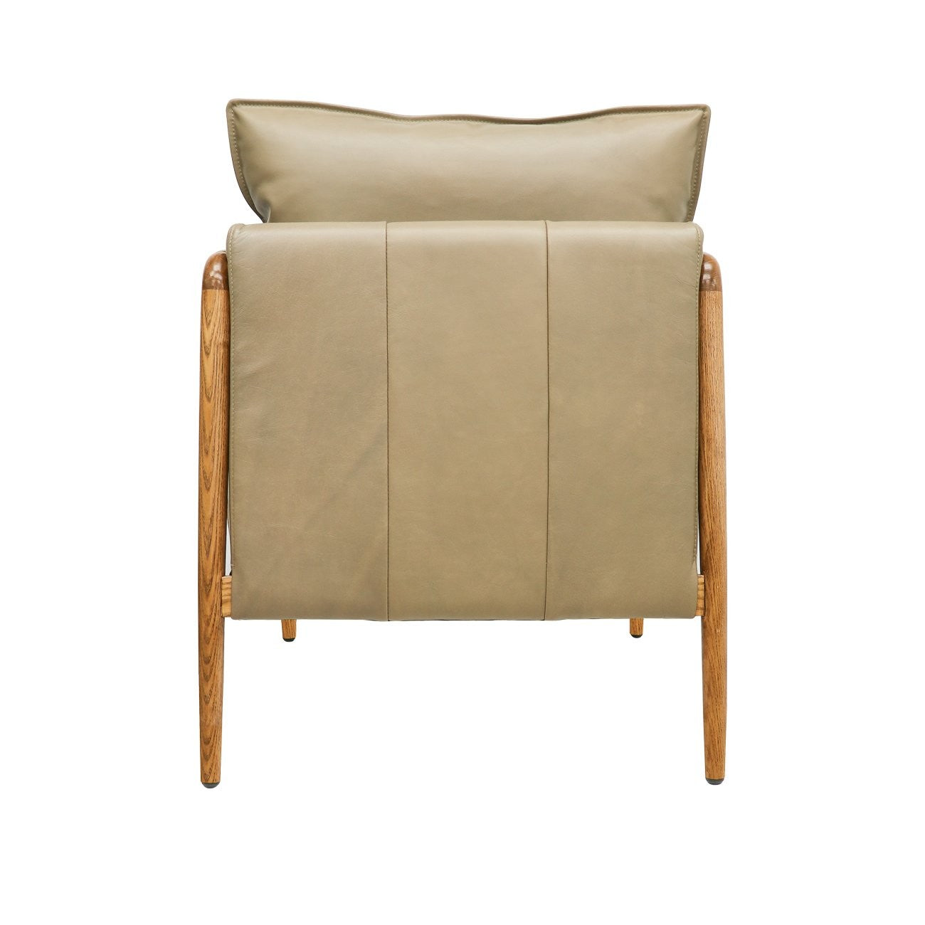 Conan Leather Armchair - Beige