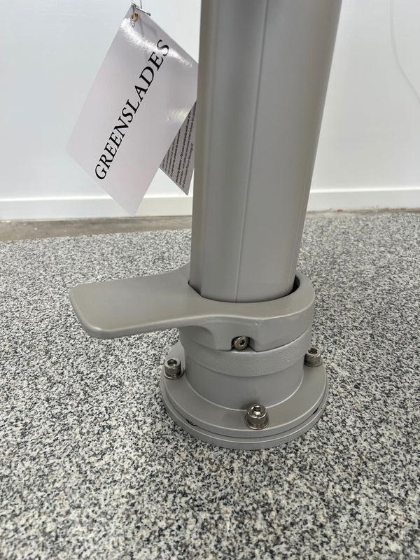 Greenslades Cuba Cantilever Umbrella - 3.5m Octagonal - Black