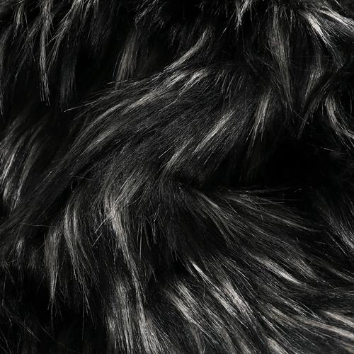 Heirloom NZ Made Faux Fur Throw - 150x180cm - Ebony Plume