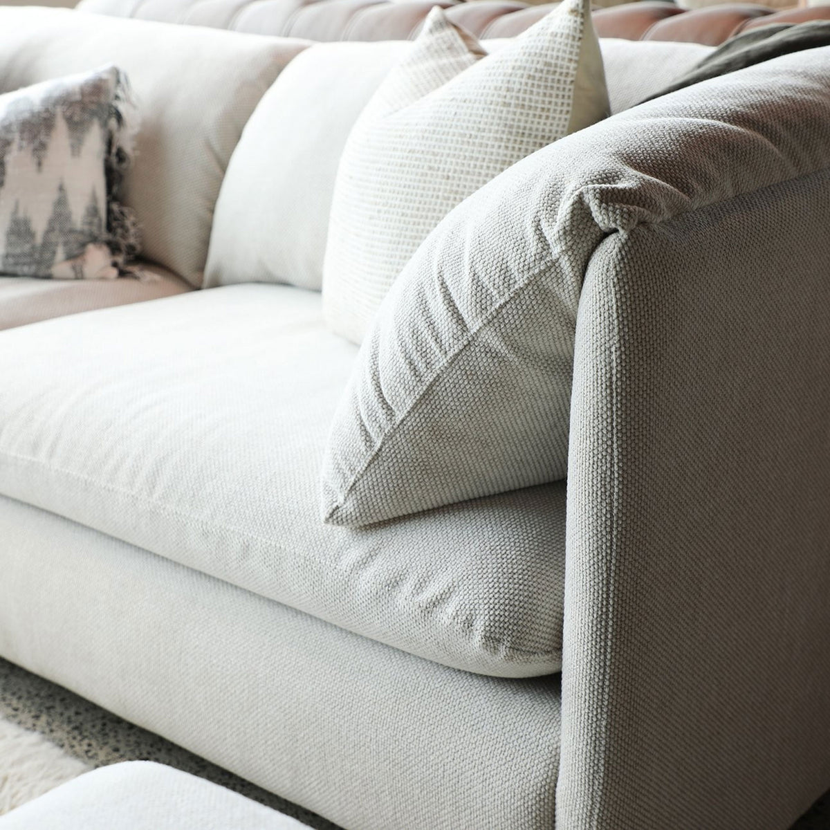 Freddie 3 Seater Sofa - Natural