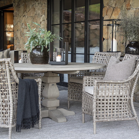 Artwood Anson Teak Outdoor Dining Table - 2600