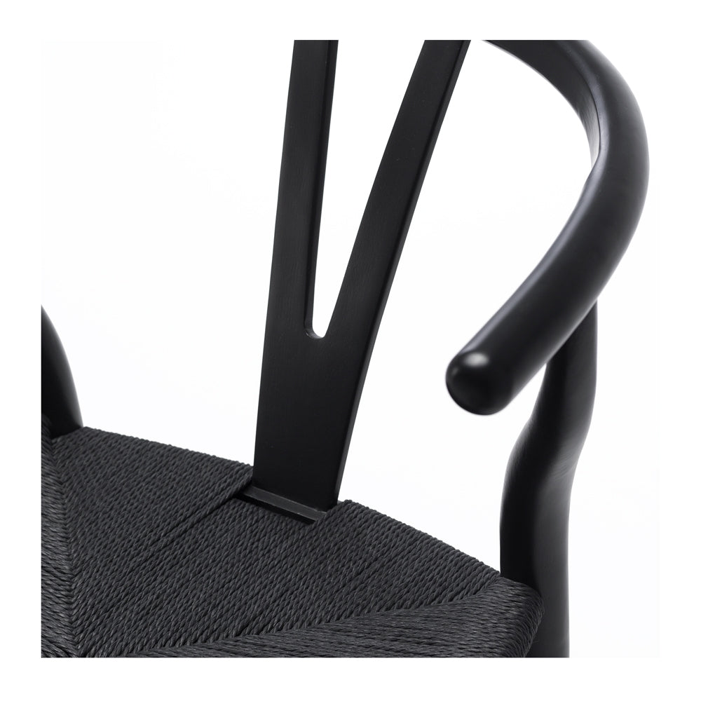 Wishbone Dining Chair - Black