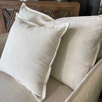 Malibu Linen Slip Cover Armchair - Natural