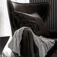 Artwood Mischa Armchair - Dark Brown Velvet