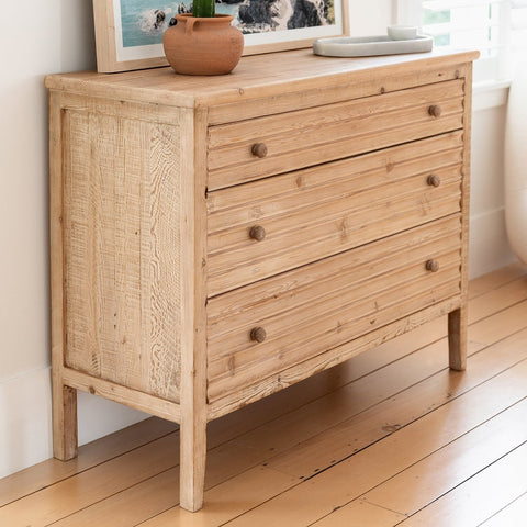 Casey White Bedroom Drawers - 6 Drawer