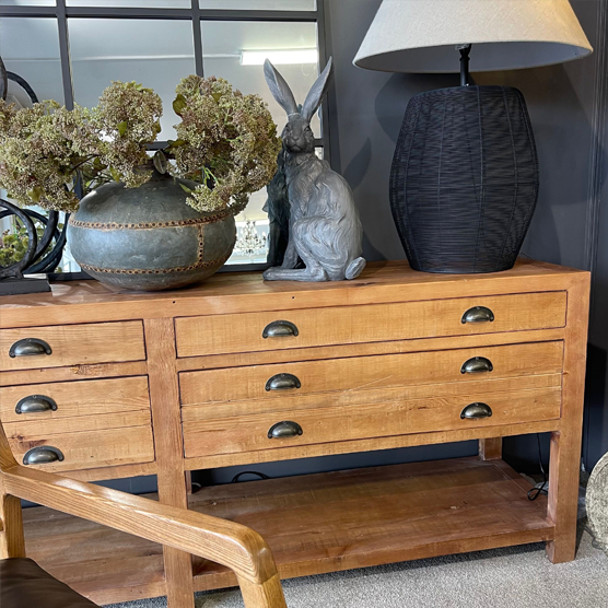 Printmaker Console - 4 Drawer