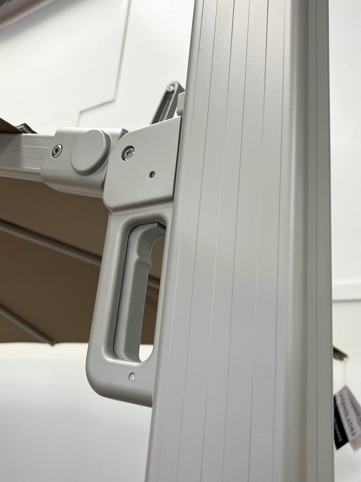 Greenslades Porto Cantilever Umbrella - 2.5m Square - Taupe