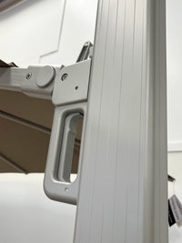 Greenslades Porto Cantilever Umbrella - 2.5m Square - Taupe