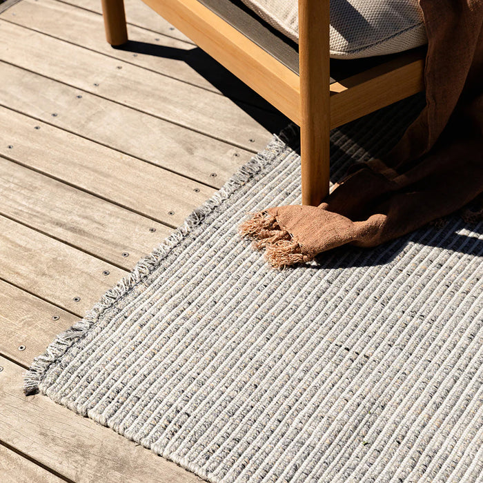 Rhodes Outdoor Floor Rug - Slate - 160cm x 230cm