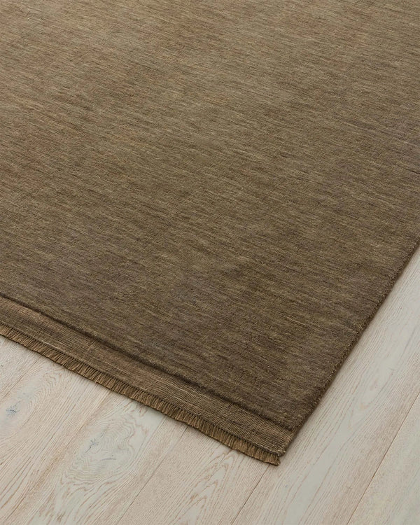 Weave Silvio Floor Rug - Walnut - 300cm x 400cm - NZ Wool