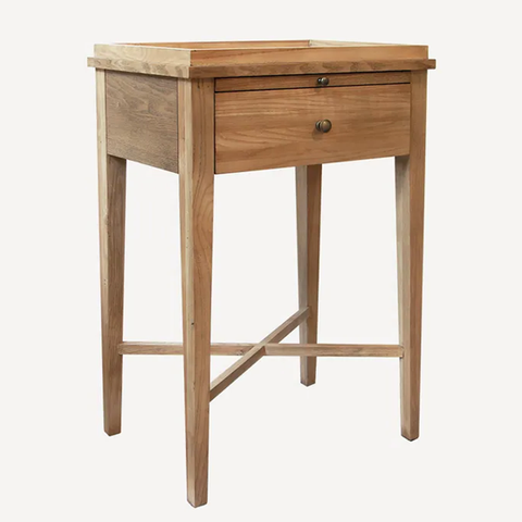 Oklahoma Bedside Table - 3 Drawer - Natural
