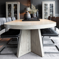 Trent Extension Dining Table - Antique Grey