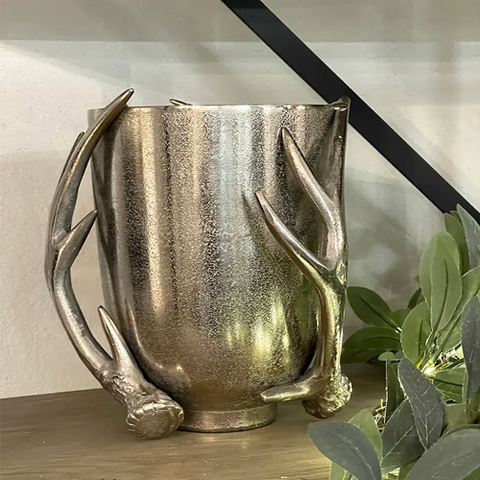 Solid Pewter Oval Champagne Bucket