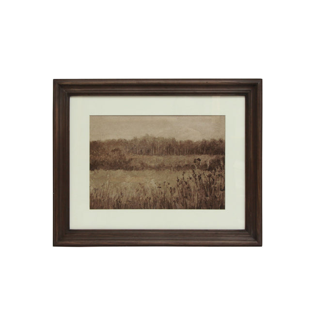 Pastural Glade Landscape Framed Print