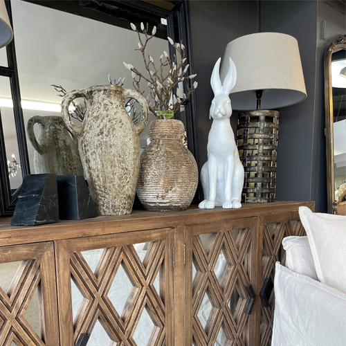 Lattice Lamp with Shade