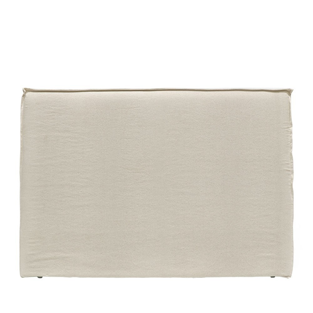 Keely Natural Linen Headboard - Queen