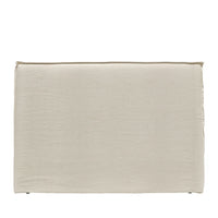 Keely Natural Linen Headboard - Queen