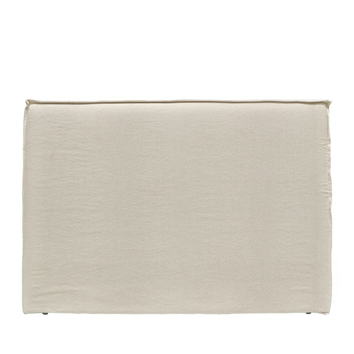 Keely Natural Linen Headboard - Queen