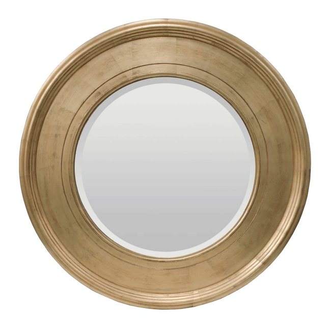 Alissa Round Mirror -  Gold - 94cm