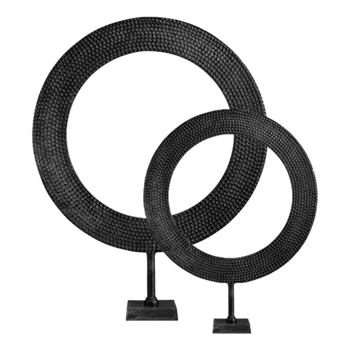 Artwood Anello Decor - Set of 2 - Black