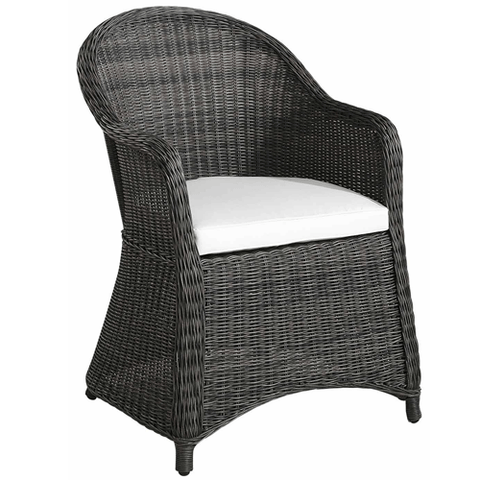 Artwood Marbella Outdoor Dining Chair - Black Twist
