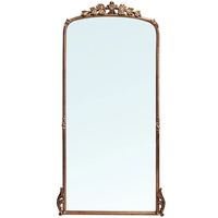Bella Vita Leaner Dress Mirror - Gold Finish - 190cm