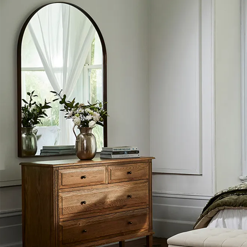 Bouvier Mantel Arch Mirror - Copper Finish