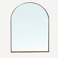 Bouvier Mantel Arch Mirror - Copper Finish