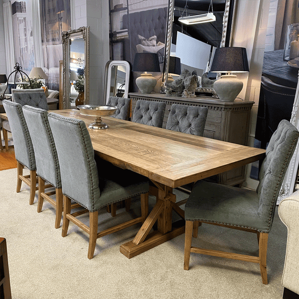 Maine Dining Chair Dark Greenslades Furniture