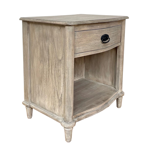 Trinity Petite Bedside Table - White