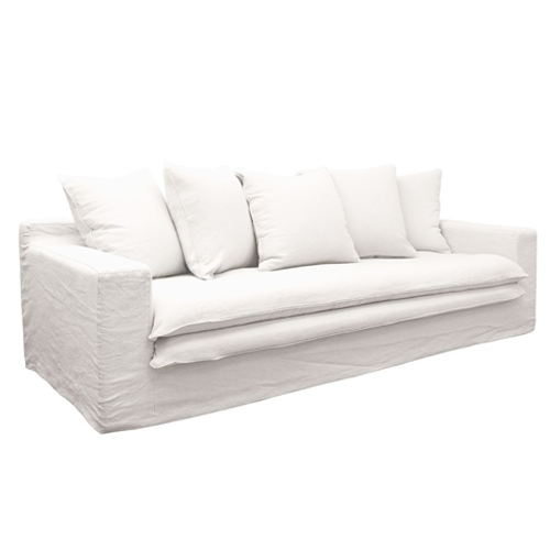 Keely Slipcover Sofa - White
