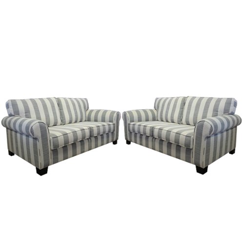Leicester 3 + 2.5 Seater Lounge Suite - Atlantic Fabric - NZ Made