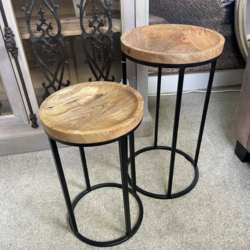 Lotus Side Tables - Set of 2