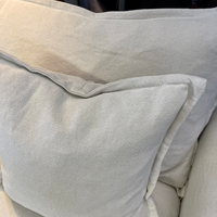 Malibu 3 Seater Slipcover Sofa - Natural Linen