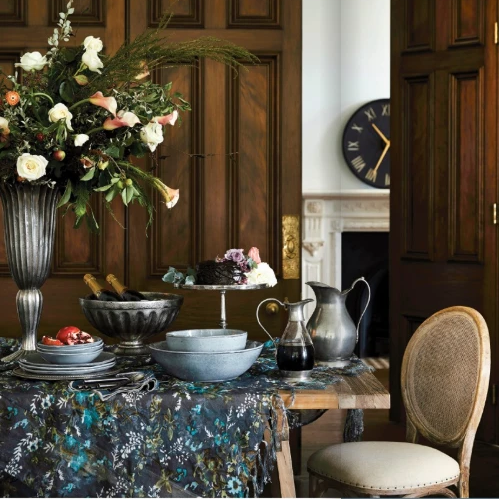 Linen upholstered dining deals chairs