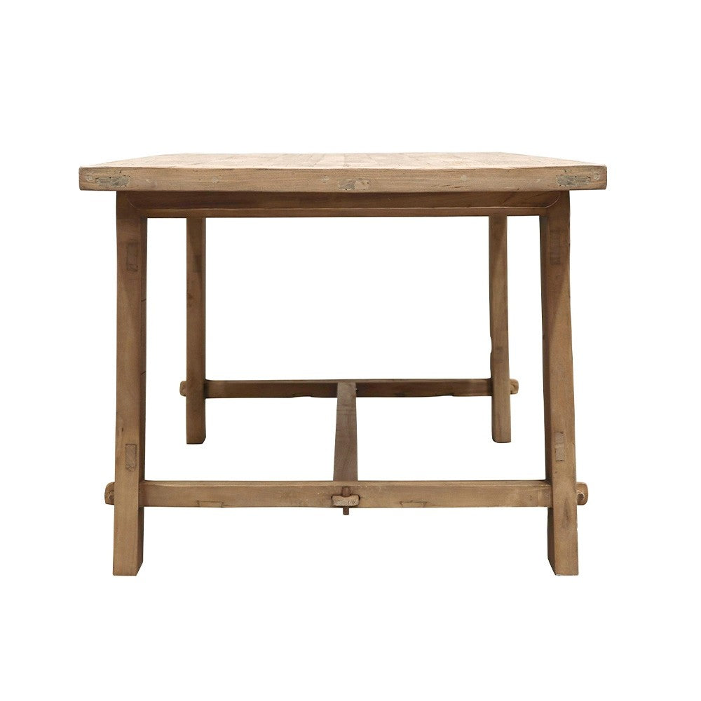 Pavia Elm Dining Table Natural - 2200