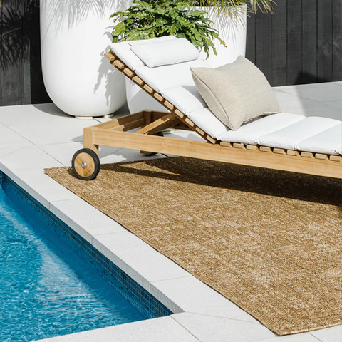 Antigua Outdoor Floor Rug - Sand -  200cm x 300cm