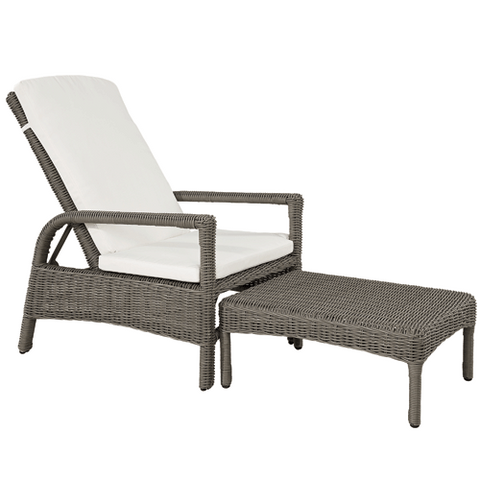 Artwood Tampa Outdoor Lounger - Classic Grey