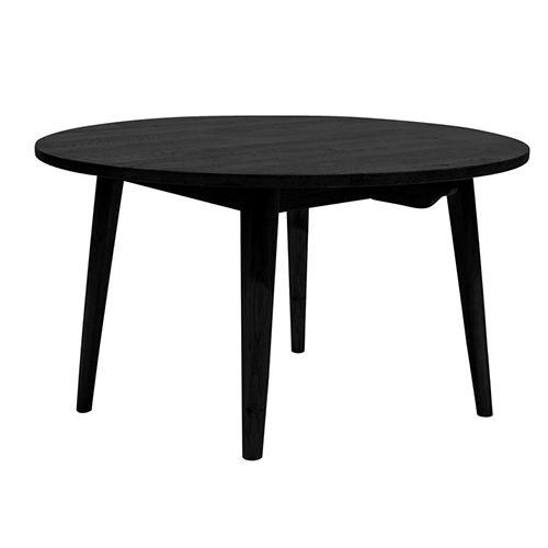 Vicchy Round Dining Table - 150cm - Black