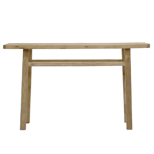 Pavia Rustic Wooden Console Table Natural - 150cm