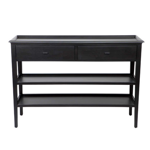 Weatherley Console Black Greenslades Furniture