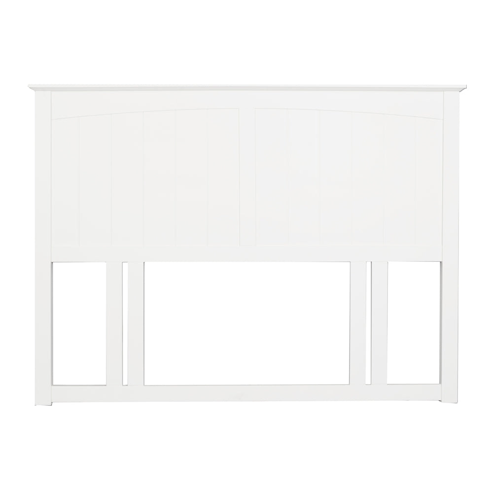 Casey White Headboard - Queen
