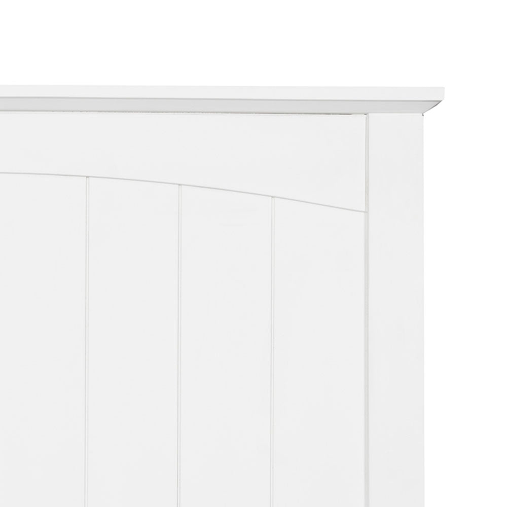 Casey White Headboard - Queen